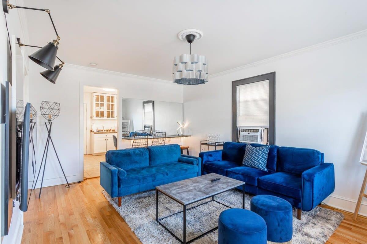 The Blue Sapphire 2Br 2 King Beds & Ample Backyard Apartment Бриджпорт Екстериор снимка
