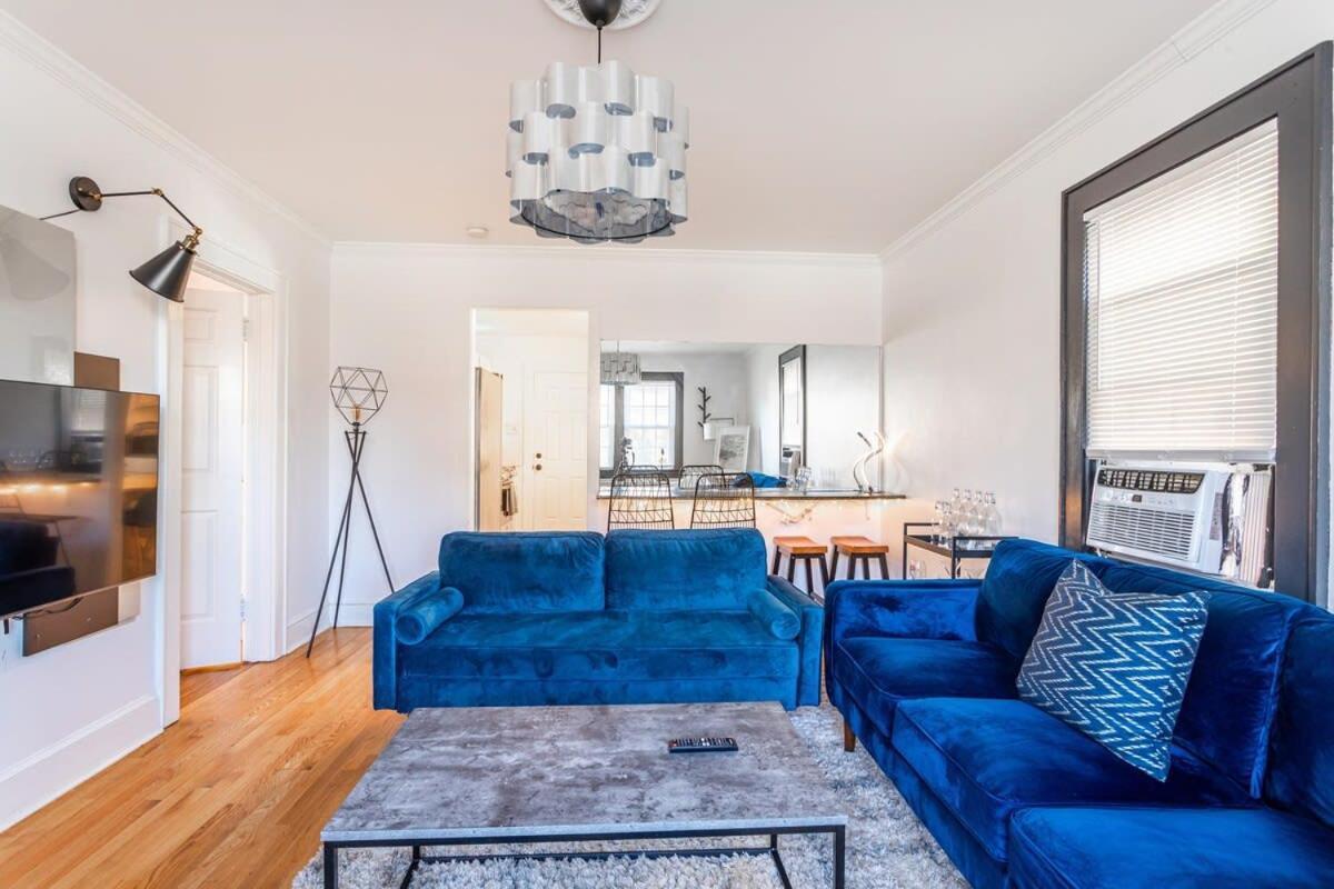 The Blue Sapphire 2Br 2 King Beds & Ample Backyard Apartment Бриджпорт Екстериор снимка