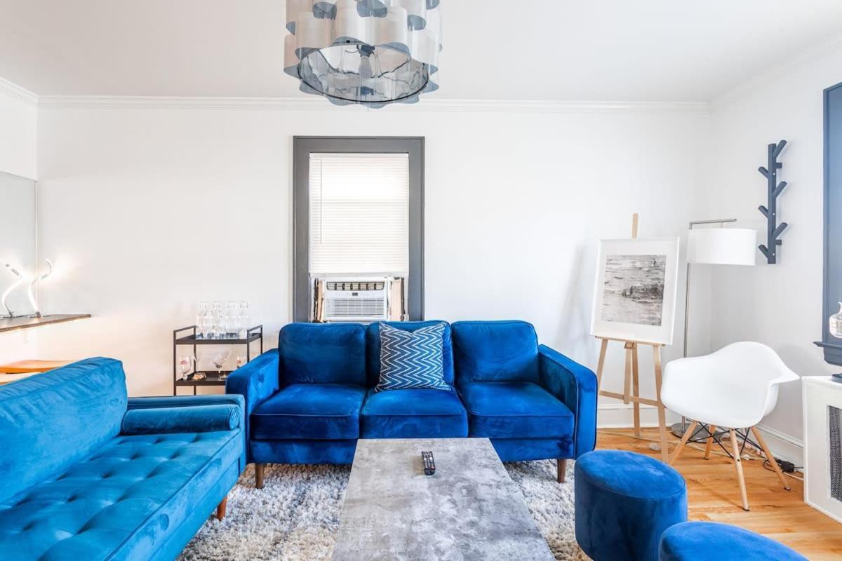 The Blue Sapphire 2Br 2 King Beds & Ample Backyard Apartment Бриджпорт Екстериор снимка